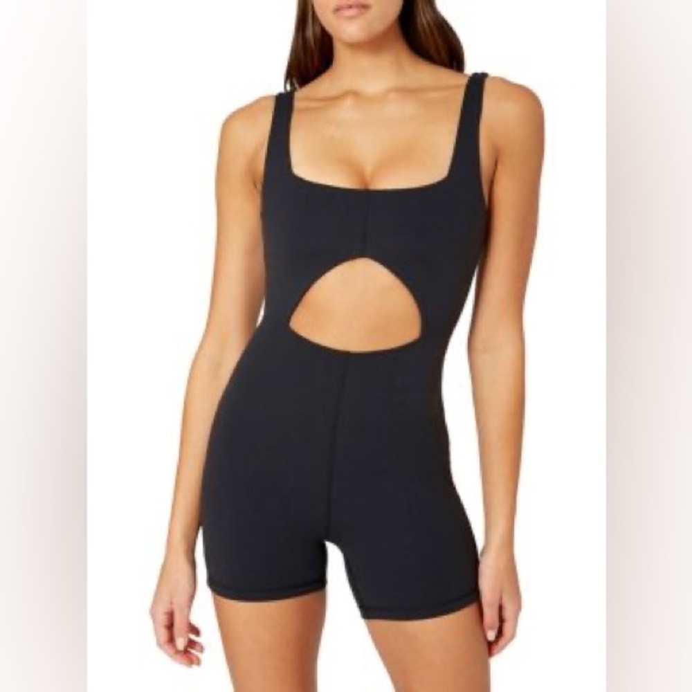 Weworewhat cut out cutout bodysuit romper jumpsuit workout super flattering